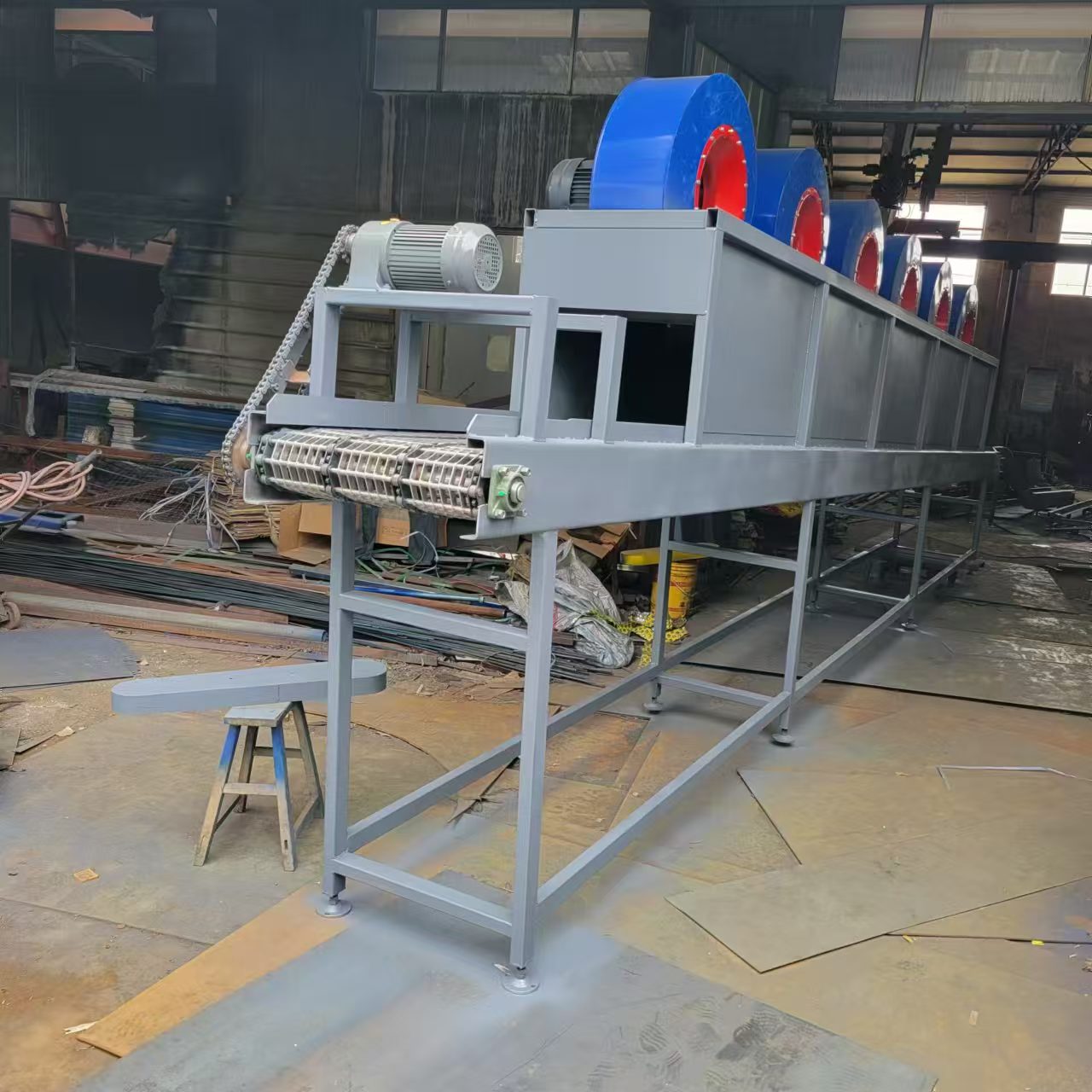 熱鍛造件降溫輸送機 冷卻傳送帶 散熱輸送鏈  熱鍛造件降溫輸送機 冷卻傳送帶 散熱輸送鏈